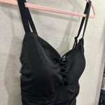 Torrid Black Wireless Racerback Lace-Up One Piece Swimsuit Size 2 (2X) Photo 6