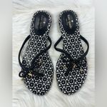 Kate Spade NEW YORK Mystic Thong Sandals shoes with Top Bows and Spade Charm 8.5 Photo 2
