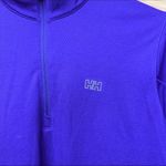 Helly Hansen Purple 1/4 Zip Snowflake Ski LIFA Base Layer Jacket Medium Photo 2