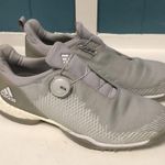 Adidas  Forgefiber Boa Golf Shoes Sporty Women’s sz 8 Grass Shoes Boost Sole Gray Photo 2