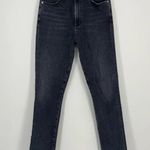 Citizens of Humanity  olivia slim-leg high-rise denim jeans radiant washed black Photo 1