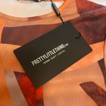 Pretty Little Thing Orange Abstract Mini Dress Photo 4
