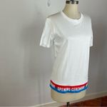 Opening Ceremony  White Tape Logo Tee Small Photo 1