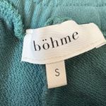 Böhme Lounge Shorts Comfy Drawstring Waist Casual Green Shorts Size S Photo 3