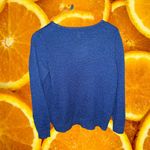 Croft & Barrow Blue Sweater with Rhinestone Christmas/Holiday Ball Image Size‎ M Size M Photo 4