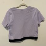 Nike  Aeroadapt Lavender Cropped Athletic Top XXL Photo 6