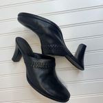 Cole Haan Black Heeled Mules Sz 9.5B Photo 4