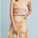 Anthropologie | Hutch gardenia lace crochet overlay ruffle skirt Photo 0