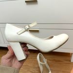 Amazon White Mary Jane Heels Photo 2