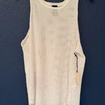 Electric & Rose White Mesh Netted Women’s Tank Top Size Small Photo 1