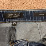 Judy Blue High Waist Drawstring Medium Wash Denim Jogger Photo 2