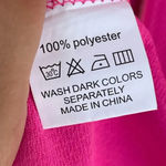 Sabo Skirt  hot pink mini dress size 2 Photo 8