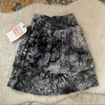 Cali 1850 ⭐️  Grey Black White Tie Dye Mini Skirt XSmall NWT Photo 0