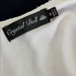 Crystal Doll  Full Silver Sequine Mini Dress Photo 1