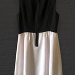 Kensie Women’s Black & White Lace Appliqué Above Knee Dress Size Small Photo 2