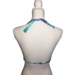 BCBGMAXAZRIA  Swim Bikini Top Womens M NEW Blue Beach Photo 2