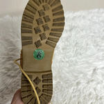 Lilliana Moto Boots Tan with little studs Lace up Size 8 Photo 5