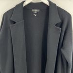 J.Crew  Ella Open Front Long Sweater Blazer Black Style AD753 Women's Size Small Photo 3