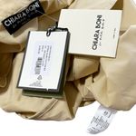 Chiara Boni LA PETITE ROBE Atena Long Sleeve Button Front Shirt, Desert, 4 (US) Photo 8