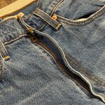 Levi's  Big E Premium Ribcage Bell Jeans High Rise Wide Leg Medium Wash size 30 Photo 2