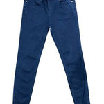 Ted Baker NAVY BLUE JEANS SIZE 30 ROSE GOLD ZIPPER ANKLES Photo 0