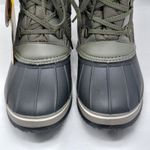 Northside Womens 9 Waterproof Insulated Snow Boot Olive Faux Fur Thinsulate Green Photo 5