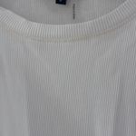 1. State White Puff Sleeve Ruffled Blouse Photo 2