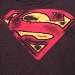 DC Comics Superman Logo Gray T-Shirt Photo 2