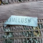 Lime Lush Floral Print Off the Shoulder Mini Dress Dusty Rose Size SMALL New Photo 12