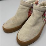 Rifle Paper Co x Keds Cooper Suede Zip Bootie Garden Party SZ 5.5 Tan Floral Photo 7