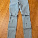 Abercrombie & Fitch Dark Green Gray Skinny Jeans Photo 0