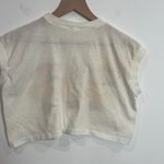 Vintage Boxy Cropped Yellow Ducks Sleeveless T Photo 4