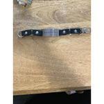 Navy Blue Unique‎ Bracelets (2) Be Extraordinary Patten Leather & Wrap Bracelet Photo 1