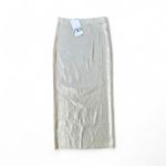 ZARA Gold Metallic Midi Skirt – Size Small (NWT) Photo 2