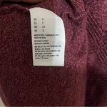 American Eagle Women’s Juniors  Knit 3/4 Sleeve Sweater Dress Size Small Burgundy Photo 8