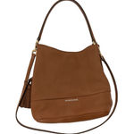 Michael Kors Kip Large Leather Bucket Bag Brown Excellent Condition Photo 0