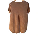 Mod Ref  Women's Size Medium Heather Rust Short Sleeve‎ Relaxed V-Neck Tee New​ Photo 5