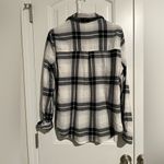 Aeropostale  Plaid Long Sleeve Button-Up Shirt – Size Medium, Pre-Owned Photo 4