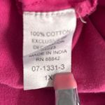 Woman Within Womens Blouse Size 1X Tunic Embroidery Bohemian Hipster Summer Soft Photo 6