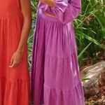 Sundry Tiered Maxi Skirt Soft Cotton Blend Pockets Pull On & Matching Top Photo 0