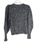 Madewell  Pleat Shoulder Pullover Multicolor Full Sleeve Knit Sweater Size S Photo 4