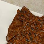 Elan Burnt Orange Ruffle Tank Photo 2