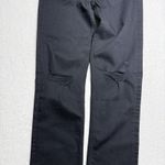 Mother Denim Womens High Waisted Rider Ankle Jeans Size 24 Black Distressed Photo 2