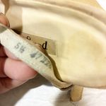 Paul Green  Tan Carlyle Suede Block Heel Sandal Ankle Strap US Size 8 Photo 4