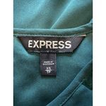 EXPRESS  Women's Green  Long Sleeve Lace Details Mini Dress Sexy Party Formal‎ Photo 7