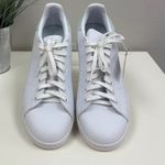 Adidas White & Mint Green Stan Smith Shoes Photo 4