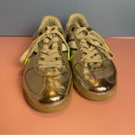 Verbenas Metallic Silver Leather Sneakers Trainers fashion comfort Sz 38, US 7.5 Photo 9