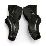 L.L. Bean Clog Women's Black Leather Mules 8 Photo 3