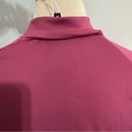 Namelessage Women Outdoors Berry Long Sleeve Athletic 1/4 Zip High Neck Top Sz M Pink Size M Photo 7