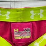 Under Armour Catalyst Semi-fitted bright pink athletic shorts women's xs Photo 2
